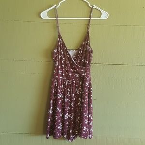 Floral print strapless Garage romper M